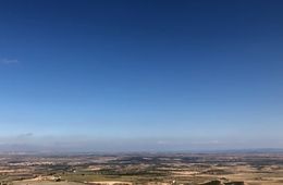 Huesca, 10 d'octubre de 2021. Vicky Martín,a la manera de Benning. Institut Maria Aurèlia Capmany